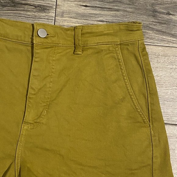 EVERLANE Women’s Size 10 High Rise Cotton Twill Shorts - Picture 3 of 12